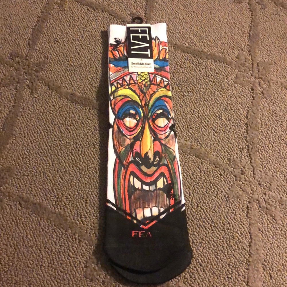 Feat FACE socks for men OR women!